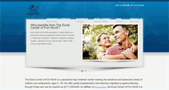 Desktop Screenshot of excelcenterfortworth.com